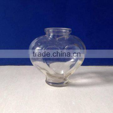 300ml heart shaped glass bottles