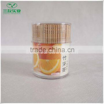 2016 High quality 6.5*12cm size toothpick production factory in China