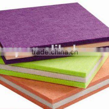 Customized Polyester Acoustic Wall Panel/ Noise Absorption/For Cinema and Kindergarten