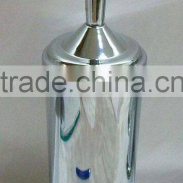 2014 new polish chrome high grade toilet brush holder