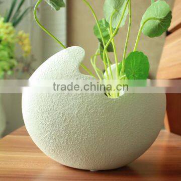 Jingdezhen porcelain ceramic bisque vase crafts for home decoration