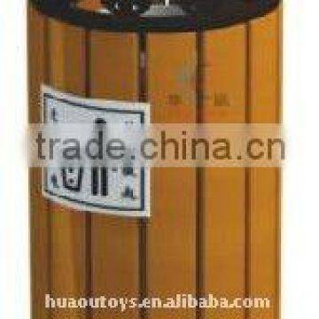 Outdoor Garden Wood Dustbin