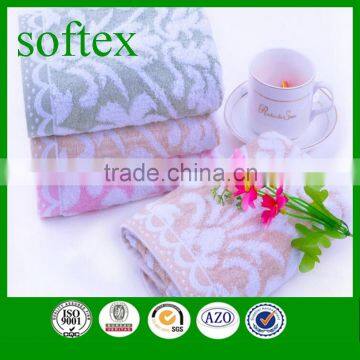 Bamboo Velour Washclothes / Bamboo Fabric Jacquard Face Towel photo-2