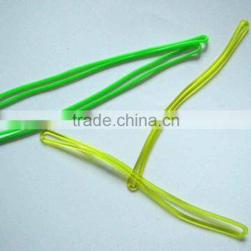 California Proposition 65 eco-friendly clear colors plastic loops (M-LP038)