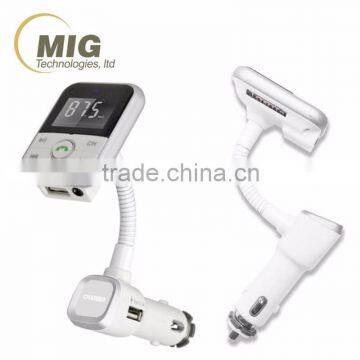 Wireless Bluetooth FM Transmitter Car USB Charger MP3 Player 3.5mm AUX SD+ Remote