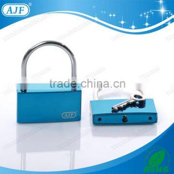 2016 best choice new style high quality pink square love lock with key