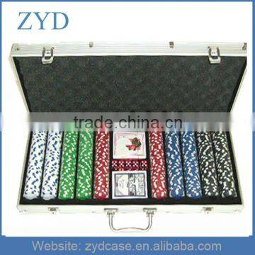 500 pcs Heavyweight Professional Poker Set Aluminum Case ZYD-HZMpcc002