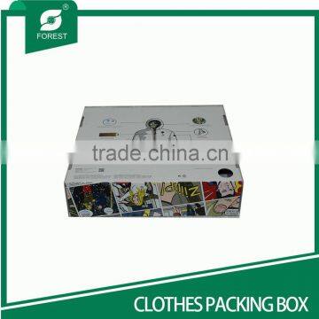 FULL PRINTED CORRUGATED SHIPPING BOX FOR CLOTHES photo-3
