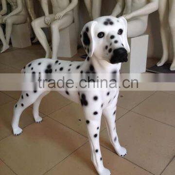 Fiberglass display dog mannequin for sale