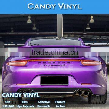 Factory Price CARLIKE Brand Matt And Glossy Candy Color Car Vinyl Wrap photo-6