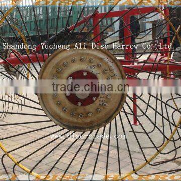 types of half automatic hay rake machine for sale