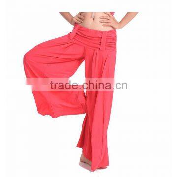 2016 High Quality Indian Belly Dance Harem Pants for Women Belly Dancing Pant Cotton 9 Colors Available