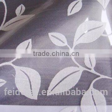 polyester burn-out curtain fabric