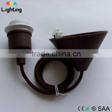 E27 Socket Simple Hanging Lamp Rubber Coated,Chandelier Lighting