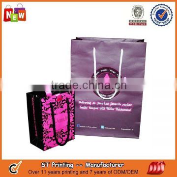 Paper bag for flour packaging