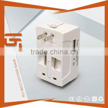 Multi Universal Socket Type Travel Adapter With USB photo-5