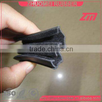 Waterproof quality flocked window channel rubber