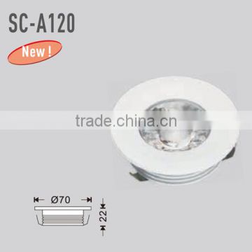 70mm LED COB Ceiling Light COB LED Under Cabinet Puck Light Set (SC-A120)