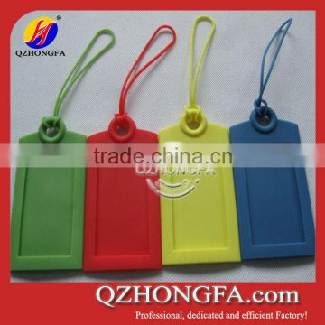 2016 Hot Sale China Factory Silicone Luggage Tags