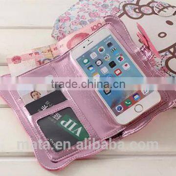 Top Grade Lovely Leather Case With Wallet Style Leather Case For Sony z5 photo-2