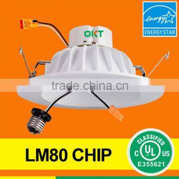 OKT 6 In. White Recessed LED Baffle Downlight Retrofit Trim Module With 277V Input photo-3