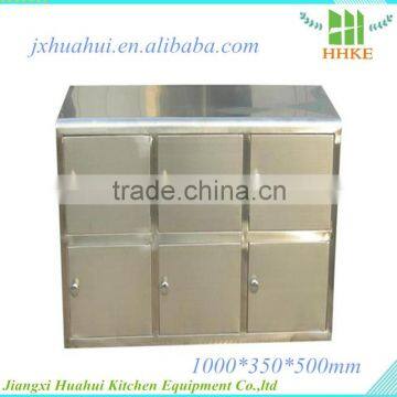 space saving furniture six door stainless steel stroage cabinet