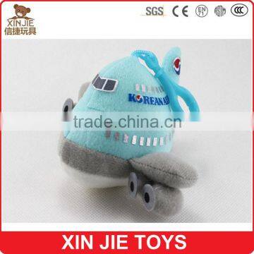 Cheap Plane Shape Plush Keychain for Promotion Quality Choice photo-2