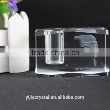 2016 new design different colors best seller factory directly sale guaranteed quality cheap price crystal candle penholder