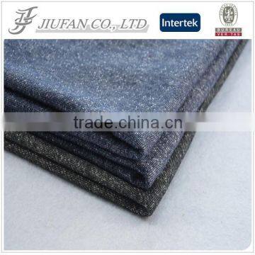 Jiufan Textile Yarn dyed Knit Polyester Cotton composition French Terry Fleece Fabric with for Garment