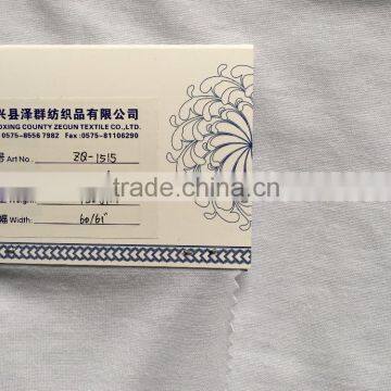 Shaoxing Zequn Knitting 100%polyester Jersey Fabric , 130gsm Polyester Coarse Knit Jersey Fabric for Garment photo-3