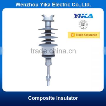 Wenzhou Yika IEC 24KV Polymer Pin Post Insulator Silicone Line Post Insulator