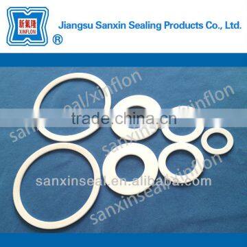 White Pure PTFE Valve Gasket,factory direct,made in China