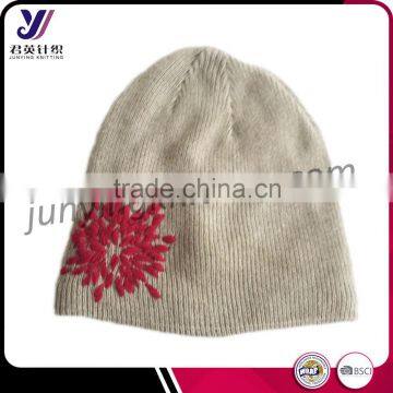 Custom cool winter woolen felt knitted crocheted hats wholesale designer hats factory sales (accept custom)