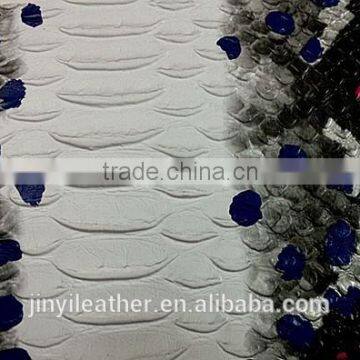 JRL989 new design snake pvc leather for bags, shoes, furniture, decoration, artificial animal synthetic leather for bag, sofa