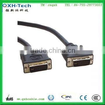 High resolution 24+5 Male to Male DVI Cable Manufacturer