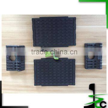 Railroad EVA pad/studded rubber pad for 70lb rail fastening