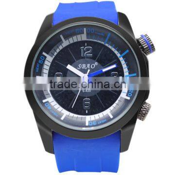 New Trend Silicon Band Big Case Brand Watch Factory China photo-2