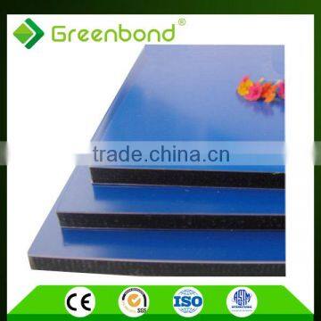 Greenbond 100%new lightweight wall materials aluminum composite panels