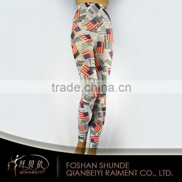 Oem seamless pantyhose printed leggins fitness nylon leggings