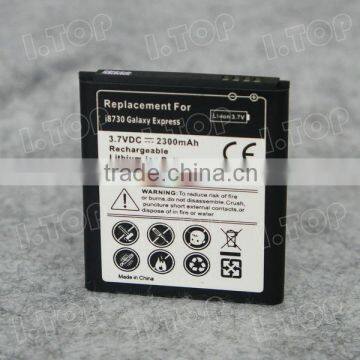 For Samsung Galaxy Epress i8730 Battery 2300mAh Mobile Phone Battery