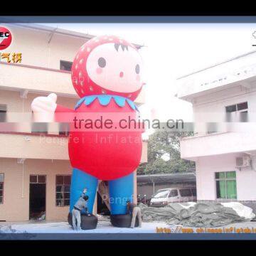 outdoor beautiful hot selling customized inflatable model for advertisement