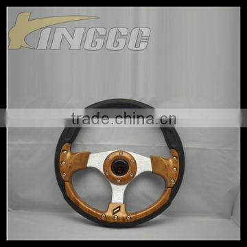 Hot Selling PU Flat Steering Wheel