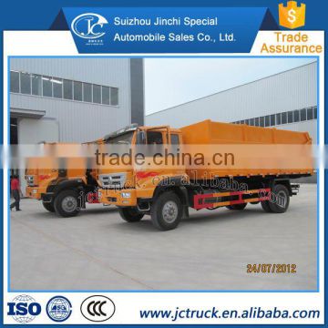 The hydraulic Waste compression station howo sino ZZ 2 axles dump compression garbage truck Promotion price