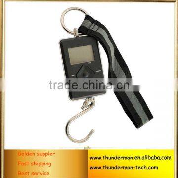 40kg Big LCD Display Digital Portable Luggage Scale with Strap