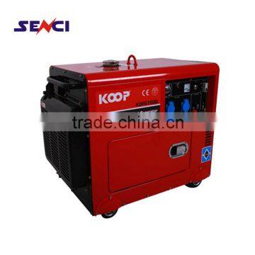 Factory Price 6.5Kva Low-Noise Type Diesel Generator For Myanmar Market