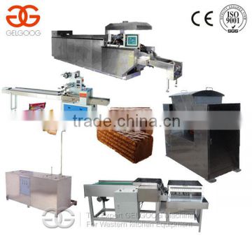 Industrial Electric/Gas Type 63 Moulds Wafer Making Machine/Wafer Equipment