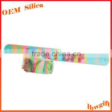Nice Promotional Gift I LOVE MY BFF Silicone Rubber Slap Bracelet