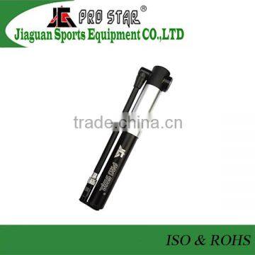 Good Quality Mini Dual Action bicycle Pump Using Flexible Hose with Gauge