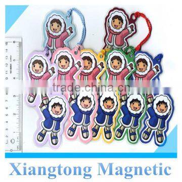 Kids Happy Girls Magnetic Bookmark for Books/ Customizd Design Logo                        
                                                Quality Choice