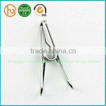 Strong metal clamps spring loaded